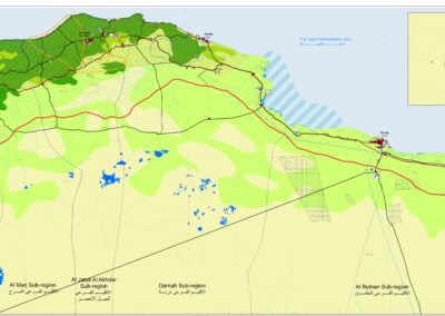 FIGURE 3 Benghazi Regional Plan 2025 A0