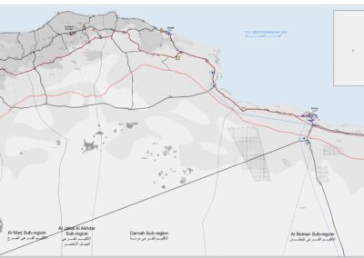 FIGURE 5 Benghazi Planning Region Infrastructure A0